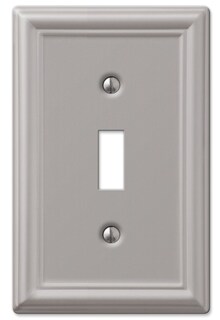 Foto 1 | Foto 1 | Placa De Pared Amerelle Chelsea 1 Toggle De Acero Y Níquel Cepillado - Venta Internacional.