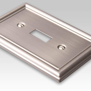 Foto 2 | Foto 2 | Placa De Pared Amerelle Chelsea 1 Toggle De Acero Y Níquel Cepillado - Venta Internacional.