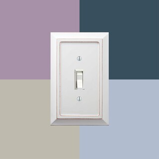 Foto 5 | Foto 5 | Placa De Pared Amerelle Savannah De Una Sola Palanca De Madera Blanca Envejecida - Venta Internacional.