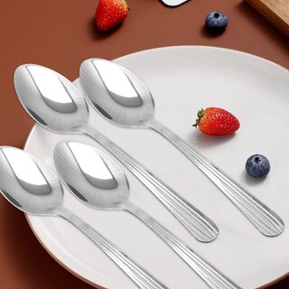Foto 6 | Foto 6 | Juego De Cucharas De Cubertería Bene Casa Silver  4 Piezas - Venta Internacional.
