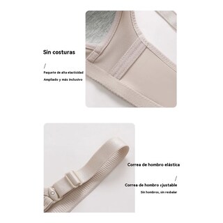 Foto 2 | Foto 2 | Paquete 4 Brassier Sin Varillas Respirable Talla 36 Eo Safe Imports Esi-21943 Multicolor
