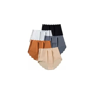 Foto 1 | Foto 1 | Bragas Sin Costuras De Cintura Alta 5 Pzas Talla M Eo Safe Imports Esi-21947 Multicolor