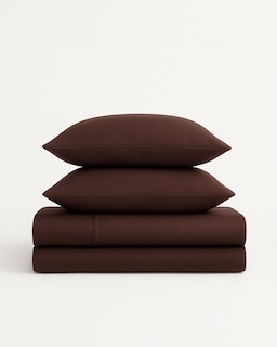 Foto 1 | Foto 1 | Juego De Sabanas Premium Tacto Egipcio 1800 Hilos Dreamon Matrimonial Color Café