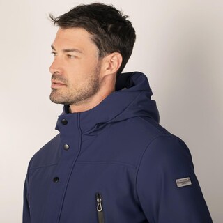 Foto 3 | Foto 3 | Chamarra Con Capucha Para Hombre Con Bolsa Interna Greenlander Azul Marino