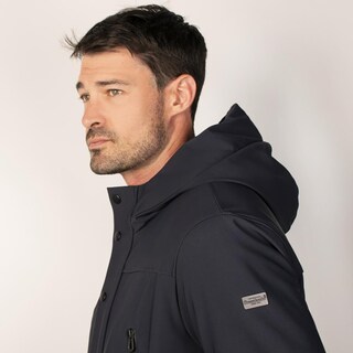 Foto 4 | Foto 4 | Chamarra Con Capucha Para Hombre Con Bolsa Interna Greenlander Negro