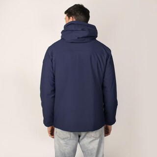 Foto 4 | Foto 4 | Chamarra Con Capucha Para Hombre Con Bolsa Interna Greenlander Azul Marino