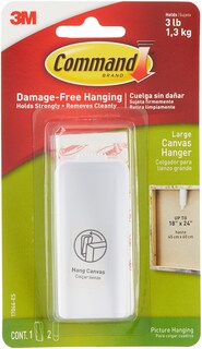 Foto 1 | Foto 1 | Colgador De Lona Grande Picture Hanger Command 1 Colgador Con Capacidad Para 1 3 Kg - Venta Internacional.