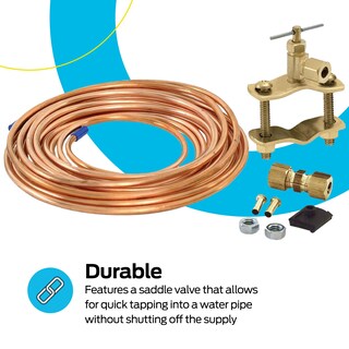 Foto 4 | Foto 4 | Kit De Instalación Para Hacer Hielo Eastman 48398 Tubo De Cobre De 6 M - Venta Internacional.