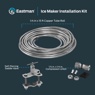 Foto 6 | Foto 6 | Kit De Instalación Para Hacer Hielo Eastman 48398 Tubo De Cobre De 6 M - Venta Internacional.