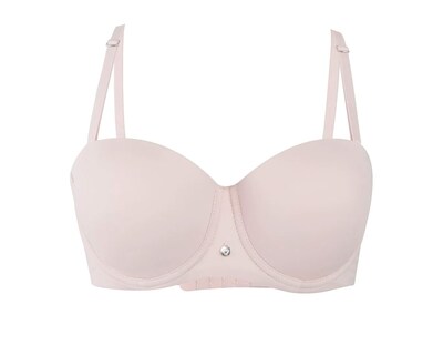 Foto 4 | Foto 4 | Brasier Paqx2 Lilipink Microfibra Pink+dk.red Tipo Strapless