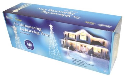 Foto 1 | Foto 1 | Cadena De Luces Para Celebraciones En Forma De Árbol Centelleante 213 Cm - Venta Internacional.