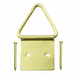 Foto 1 | Foto 1 | Anillo Pequeño Chapado En Latón Picture Hanger Ook 50204 9 Kg - Venta Internacional.