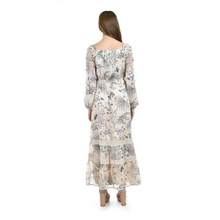 Foto 3 | Foto 3 | Vestido Largo Estilo Bohemio Roman Fashion /juvenil 41099 (beige) Beige