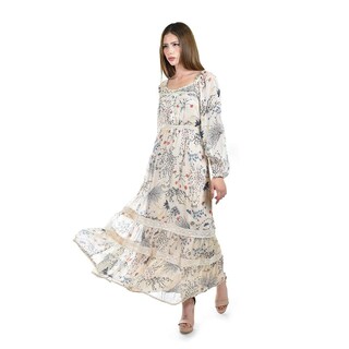 Foto 5 | Foto 5 | Vestido Largo Estilo Bohemio Roman Fashion /juvenil 41099 (beige) Beige