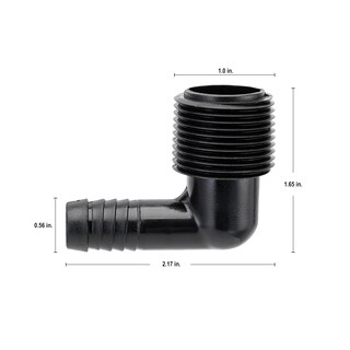Foto 2 | Foto 2 | Conector Para Manguera Orbit 94360 3/4'' Mpt X 1/2'' Codo Con Barbilla - Venta Internacional.