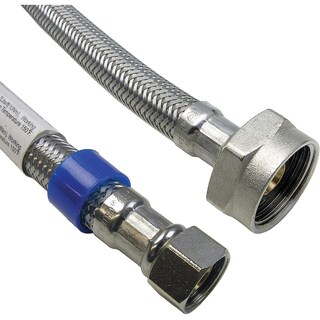 Foto 1 | Foto 1 | Conector De Inodoro Lasco De 3/8 Pulgadas De Compresión X 22 Cm De Acero Trenzado - Venta Internacional.