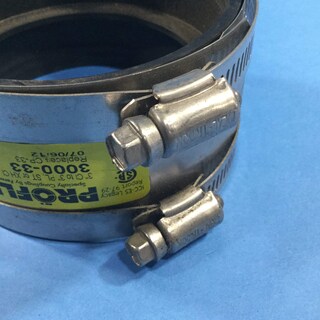 Foto 3 | Foto 3 | Acoplamiento De Tubería Fernco Proflex P3000-33 Blindado De 3 Pulgadas - Venta Internacional.
