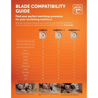 Foto 2 | Foto 2 | Hoja De Sierra Fein Starlock E-cut De 35 Mm De Larga Duración Paquete De 3 - Venta Internacional.