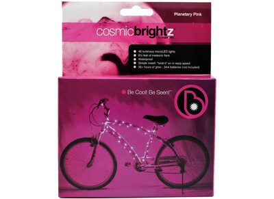 Foto 3 | Foto 3 | Lámpara Led Para Cuadro De Bicicleta Brightz Cosmicbrightz Color Rosa 2 M - Venta Internacional.