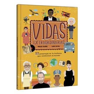 Foto 1 | Foto 1 | Libro Infantil Vidas Extraordinarias – 101 Personajes De La Historia Que Cambiaron El Mundo