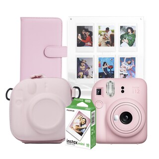 Foto 1 | Foto 1 | Cámara Instax Mini 12 Rosa10 Fotos Mini Funda Y Accesorios