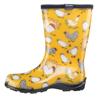Foto 2 | Foto 2 | Boot Sloggers Chickens Color Amarillo Narciso Impermeable A Media Pantorrilla 7 - Venta Internacional.