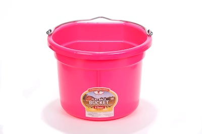 Foto 1 | Foto 1 | Bucket Little Giant De Plástico Con Parte Trasera Plana 7 6 L Rosa Intenso - Venta Internacional.