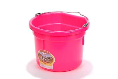 Foto 2 | Foto 2 | Bucket Little Giant De Plástico Con Parte Trasera Plana 7 6 L Rosa Intenso - Venta Internacional.
