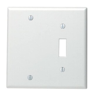Foto 1 | Foto 1 | Placa De Pared Leviton 2 Elementos 1 Palanca 1 Punto En Blanco Termoestable Blanca - Venta Internacional.