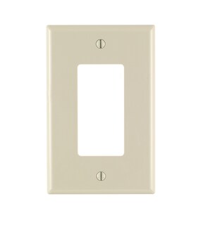 Foto 1 | Foto 1 | Placa De Pared Leviton 1-gang 1-decora Midway De Nailon Color Almendra Claro - Venta Internacional.