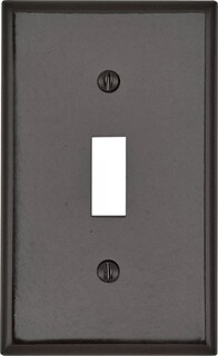 Foto 1 | Foto 1 | Placa De Pared Leviton Termoestable De Plástico 1 Banda Marrón - Venta Internacional.