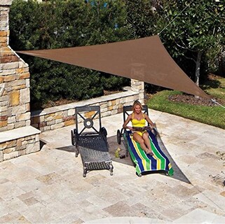 Foto 2 | Foto 2 | Bloque Uv Shade Sail Coolaroo 360 X 274 Cm Triangular Color Moca - Venta Internacional.