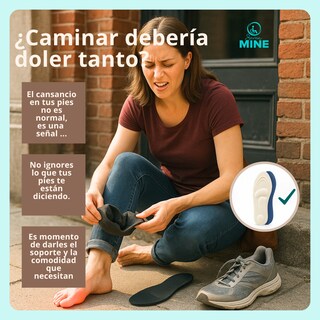 Foto 3 | Foto 3 | Plantillas Ergonómicas 4D Unisex | Soporte De Arco Acolchado Recortables Transpirables