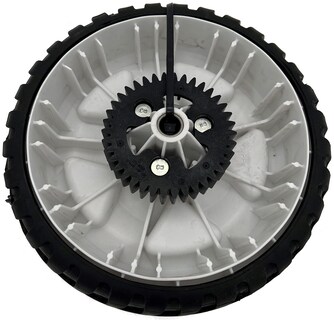 Foto 2 | Foto 2 | Rueda Trasera Para Segadora Toro 8'' Negra Y Blanca Sin Terminar - Venta Internacional.