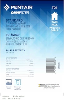 Foto 4 | Foto 4 | Filtro De Agua Omnifilter To1 Carbon De 10 Pulgadas Y 5 Micrones (x2) - Venta Internacional.