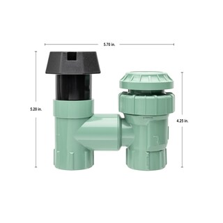 Foto 3 | Foto 3 | Aspersor Manual Antisifón Valve Orbit 51022p Fpt De 3/4 Pulgadas - Venta Internacional.