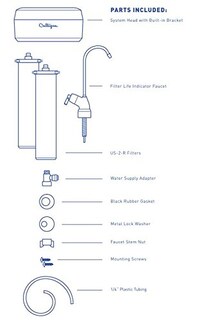 Foto 3 | Foto 3 | Sistema De Filtración De Agua Culligan Us-2 Us-2-r 2-stage White - Venta Internacional.