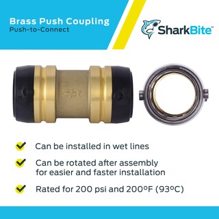 Foto 4 | Foto 4 | Acoplador Sharkbite Uxl0135 De Latón De 1-1/4'' Con Empuje Para Conexión - Venta Internacional.