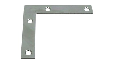 Foto 2 | Foto 2 | Plancha De Esquina Plana National Hardware N266-544 8 9 Cm Zinc - Venta Internacional.