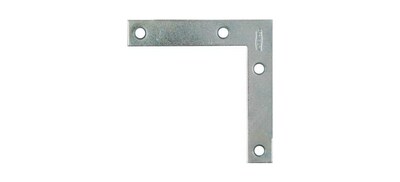 Foto 3 | Foto 3 | Plancha De Esquina Plana National Hardware N266-544 8 9 Cm Zinc - Venta Internacional.