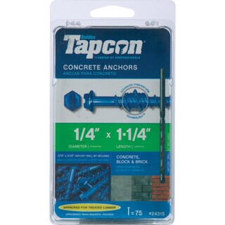 Foto 2 | Foto 2 | Ancla Para Hormigón Itw Brands 24315 75 Unidades 6 X 32 Mm Muy Duradera - Venta Internacional.
