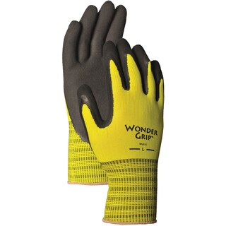 Foto 2 | Foto 2 | Guantes De Trabajo Wonder Grip Wg310l De Látex Con Doble Capa Palma Grande - Venta Internacional.