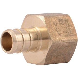 Foto 1 | Foto 1 | Adaptador Hembra De Latón Prensado Sharkbite De 1/2 Pulgada Pex Paquete De 10 - Venta Internacional.