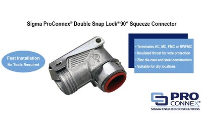 Foto 4 | Foto 4 | Terminal Electrónico Sigma Electric Proconnex 49816 Conector De 1/2'' Y 90° - Venta Internacional.