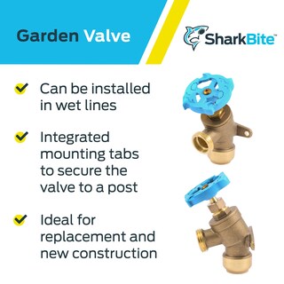 Foto 4 | Foto 4 | Válvula De Jardín Sharkbite Mht Push To Connect De 3/4 X 3/4 Pulgadas - Venta Internacional.