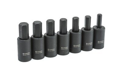 Foto 1 | Foto 1 | Juego De Enchufes Crescent Cimbs12 1/2 Drive Hex Bit Impact 7 Piezas - Venta Internacional.