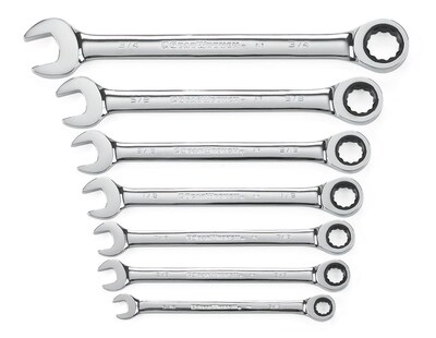 Foto 1 | Foto 1 | Juego De Llaves Gearwrench 7 Piezas 12 Puntos Trinquete Sae - Venta Internacional.