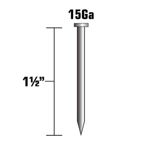 Foto 2 | Foto 2 | Finish Nails Metabo Hpt 24202shpt Calibre 15 1-1/2 Pulgadas 1000 Unidades - Venta Internacional.