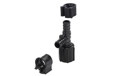 Foto 1 | Foto 1 | Tee Flair-it Pexlock 30828 1/2 X 1/2 Fpt Swv X 1/2 Negro - Venta Internacional.