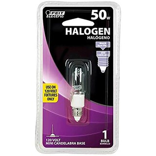 Foto 1 | Foto 1 | Bombilla Halógena Feit T4 Tubular 50 W 600 Lm Blanco Cálido 1 Paquete De 120 V - Venta Internacional.